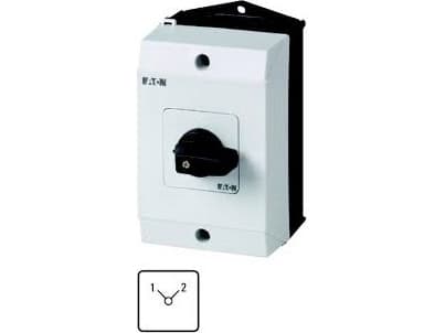 Eaton Cam switch 1-2 1P 20A in housing T0-1-8220/I1 (207078)