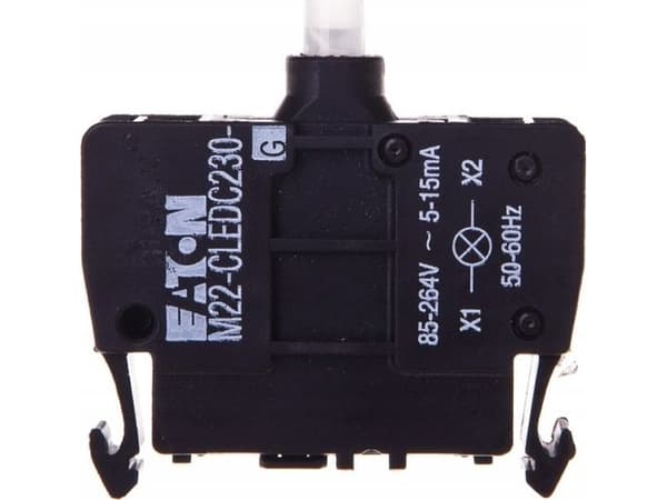 Eaton M22-CLEDC230-G, LED-elementti, Musta, IP20