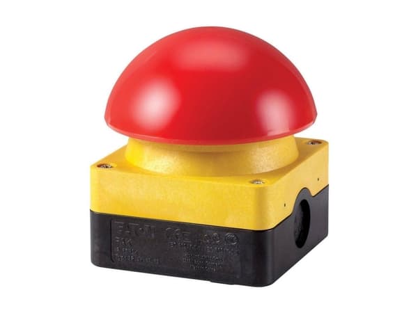 Eaton FAK-R/V/KC01/IY, Kabel, Svart, Röd, Gul, IP66, IP67, IP69, Dammresistent, Vattentålig, IEC/EN 60947-5-5, VDE 0660 UL/CSA Type 3R, 4X, 12, 13, 1