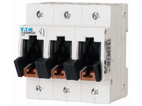 Eaton Z-SLS/NEOZ/3, Frånskiljare, Svart, Vit, IP20