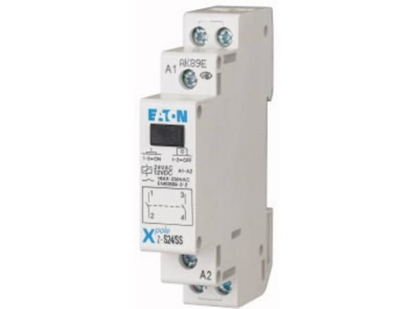 Ylijännitekosketin DIN-kisko Eaton Z-S24/SS 2 x sulkukosketin 16 A 1 kpl