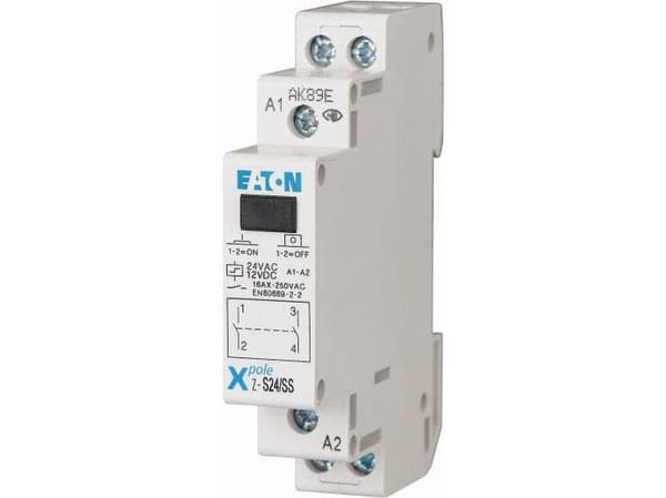 Ylijännitekosketin DIN-kisko Eaton Z-S24/SS 2 x sulkukosketin 16 A 1 kpl