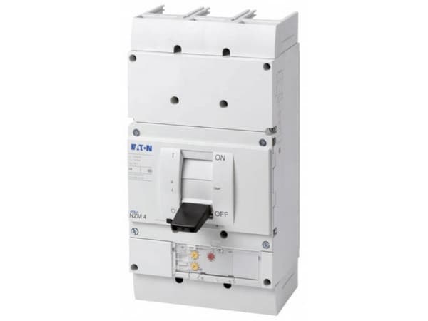 Eaton NZMN4-ME875 Strömbrytare 1 st Inställningsområde (ström): 438 - 875 A Kopplingsspänning (max.): 690 V/AC (B x H x D) 210 x 207 x 401 mm