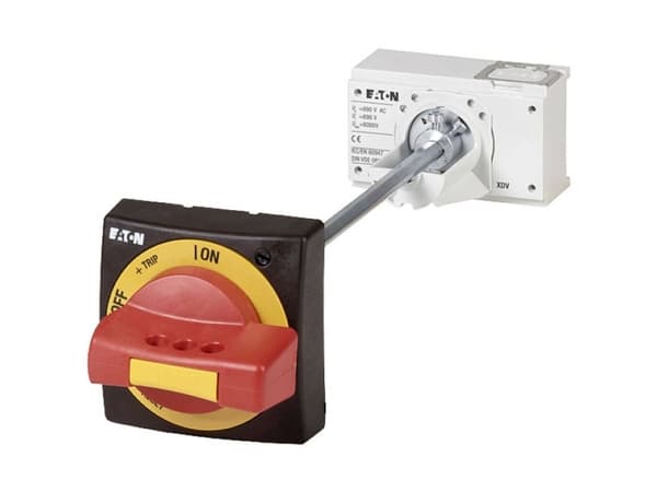 Eaton NZM1-XHBR, Svart, Röd, Gul, NZM1(-4), PN1(-4), N(S)1(-4), IP66, 85 mm, 85 mm, 1 styck