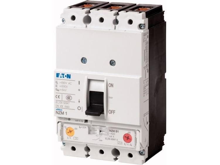 Eaton Power switch 125A 3P 36kA NZMC1-A125 (271397)