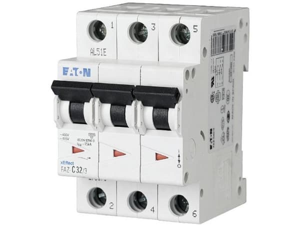 Eaton FAZ-C25/3, Pienoiskatkaisija, Tyyppi C, IP20
