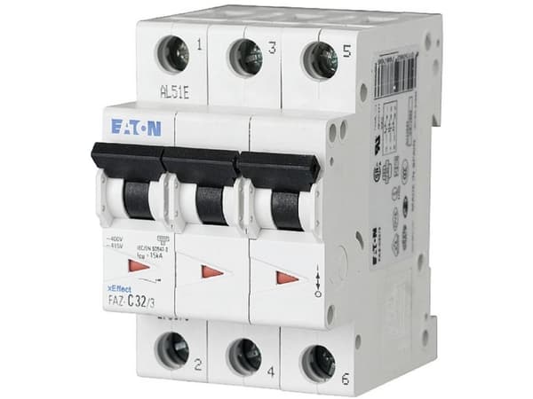Eaton FAZ-C25/3, Pienoiskatkaisija, Tyyppi C, IP20