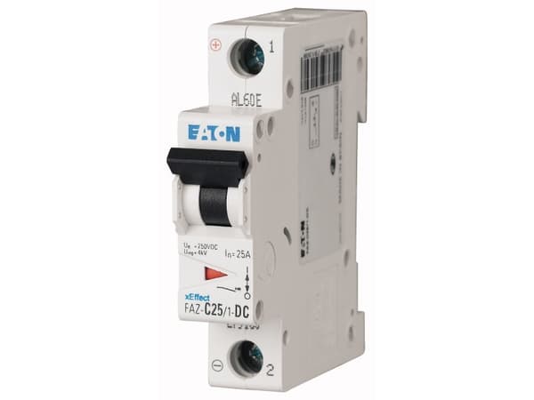 Eaton FAZ-C4/1-DC, Pienoiskatkaisija, Tyyppi C, IP20, IP40