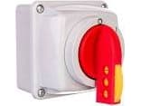 Elektromet Cam switch 0-I 3P 63A i et hus med IP65 hengelås ARC 63-13/5 (916324)
