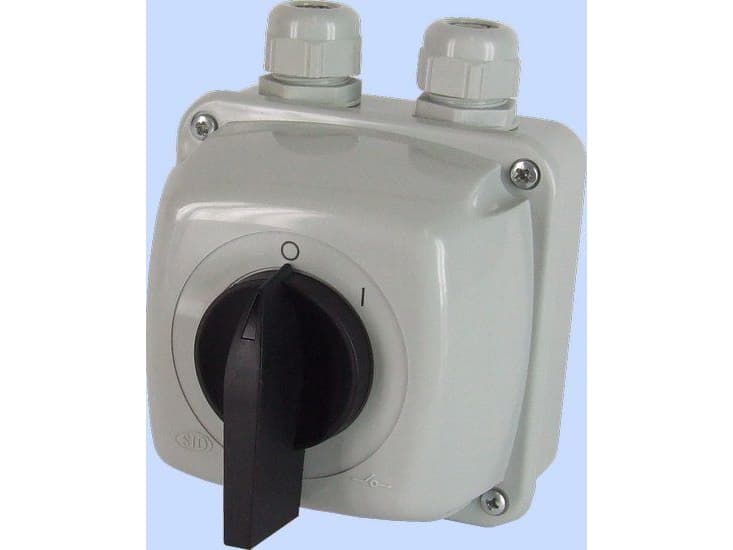 Elektromet Cam switch 0-I 3P 16A in housing IP65 Arc 16-13 (921617)