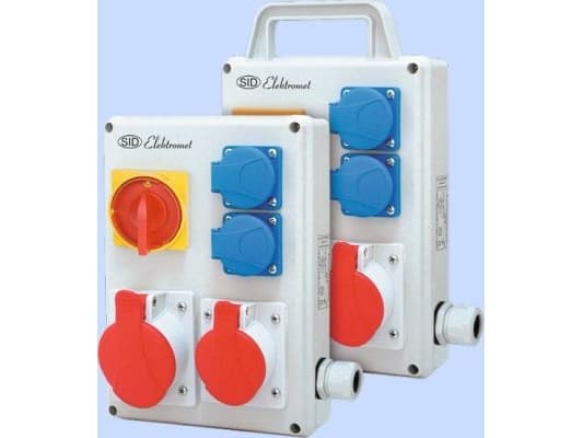 Elektromet 1x 5P / 16A 1x 5P / 32A 400V 2x 2P + Z / 16A 250V (RSK-1 940002)