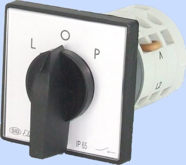 Elektromet Cam switch L-0-P 3P 25A IP65 Arc E25-42 (952541)