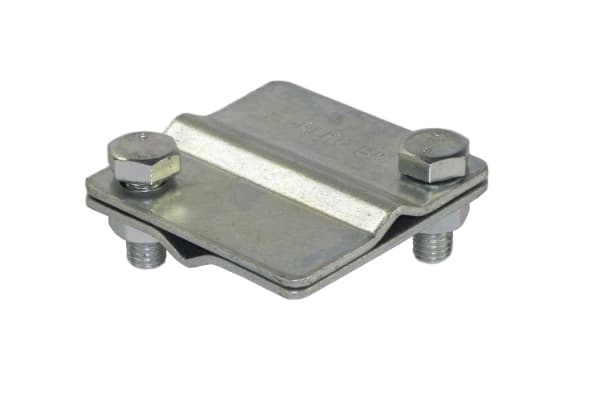 Elko-Bis 2-hulls tverrkobling 57x57mm, galvanisert