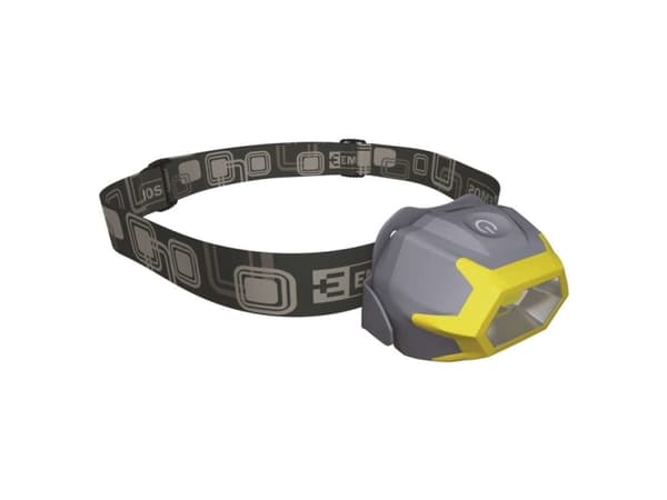 Emos P3532, Pannbandsficklampa, Grå, ABS synthetics, IP44, COB LED, 1 lamp(or)