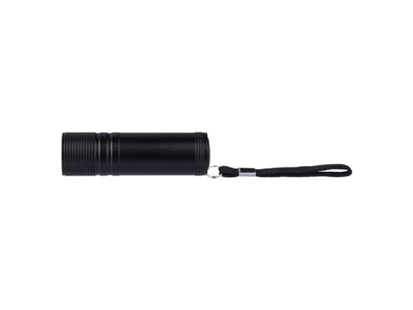 Emos P3894, Käsikokoinen taskulamppu, Musta, Alumiini, COB LED, 1 lamppua, 3 W