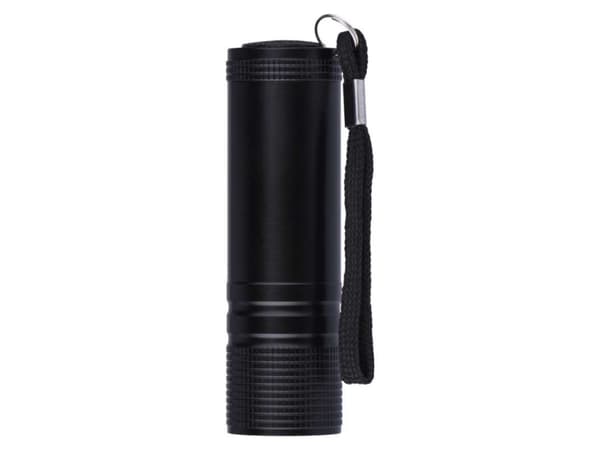 Emos P3894, Käsikokoinen taskulamppu, Musta, Alumiini, COB LED, 1 lamppua, 3 W musta