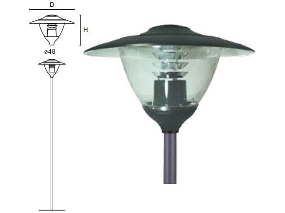 Es-System Park armatur 70W OCP-70.B-PC/II ESCLS (3130100)