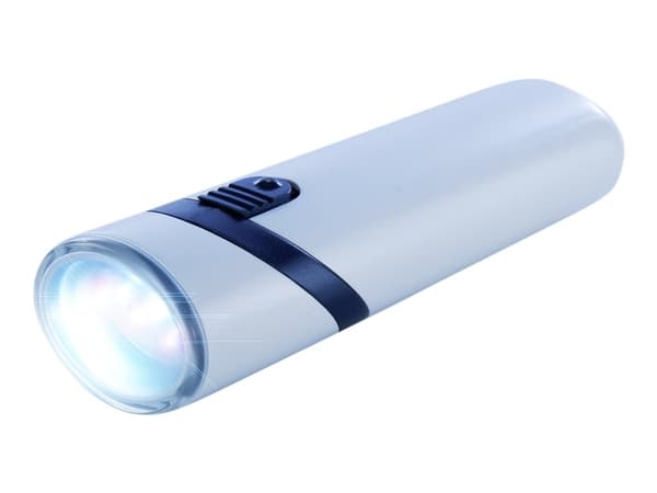 Ansmann RC2, Käsikokoinen taskulamppu, Musta, Hopea, LED, 3 lamppua, 12 lm, 20 m musta, Hopea