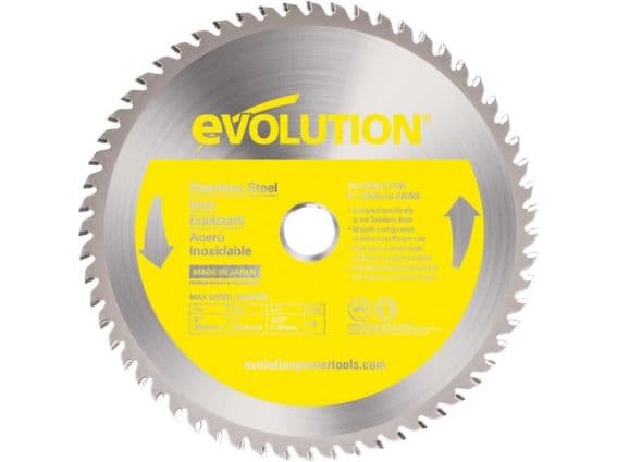 Evolution TCT gaffelsåg för kapning av rostfritt stål 230mm 60z (EVO-230-60-SN)
