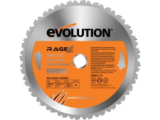 TCT fleroppgavesag RAGE 255x25,4mm Z28