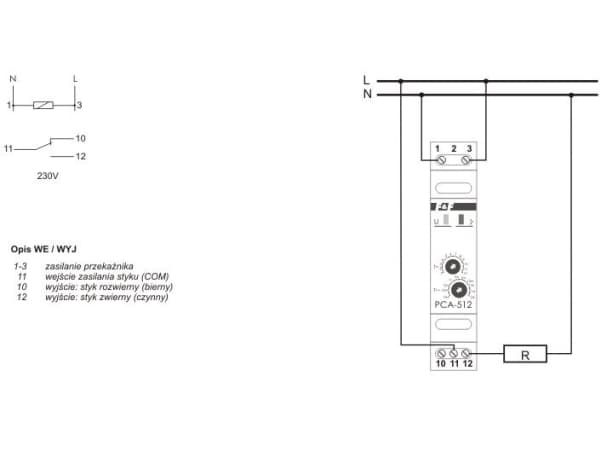 F&F F & F Kertakäyttöinen ajastin 230V 10A - PCA-512 - PCA-512