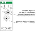 Miniatyrbild 4 av 5: Tidsrelä 2Z 8A 1-1000sek 230V AC, 24V AC/DC star-delta PCG-417DUO