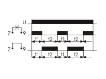 F&amp;F Universellt tidsrelä 230V 2x8A - PCU-507