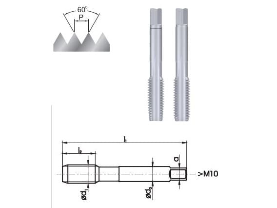 Fanar kran manuell M16x1mm 2stk.. (A1-220001-0163)