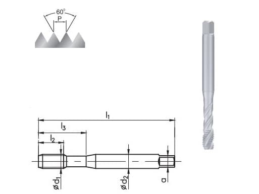 TAP M10 6H HSSE 800 R40 DIN 371 FANAR C2-511101-0100