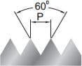Fanar venstrehåndsform M20x1,5 (N1-111001-0205)