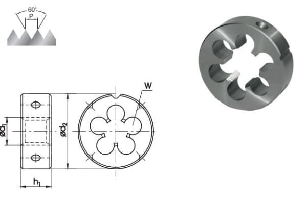 FANAR NARZNKA M8 x 1,00 HSS800 DIN 22568