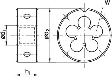 FANAR Inch 3/8 "Die (N1-121001-7129)