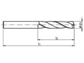 Miniatyrbild 3 av 3: Metal drill bit FANAR HSS cylindrical 12mm (W2-101811-1200)