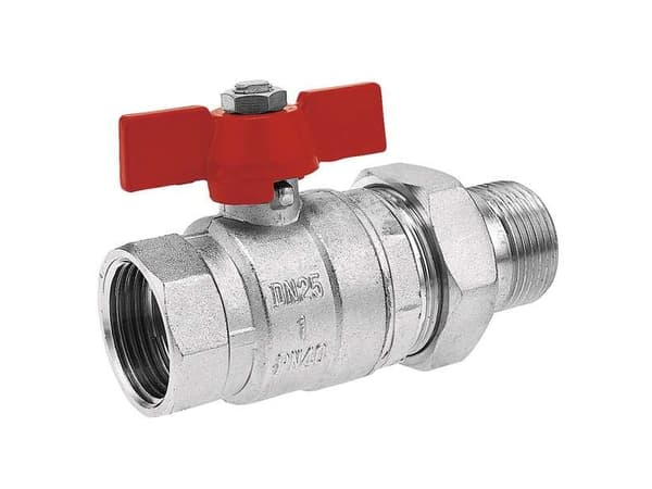 Ferro påskrubar kuleventil 1/2" KS1