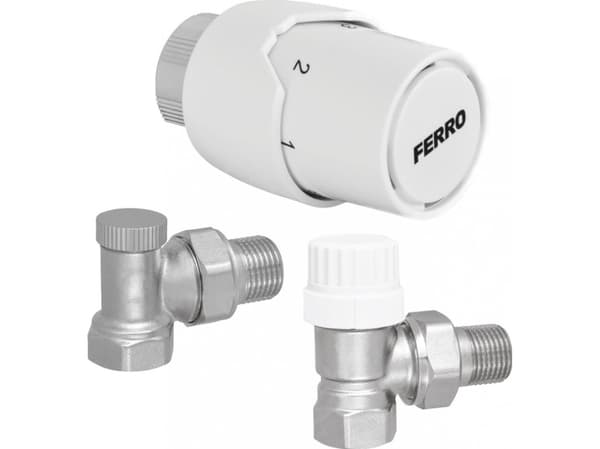 Ferro ZTM21 TERMOSTATPAKKE GT20 1/2 ANGLED FERRO // GZPAKIET-GT20-KT-1/2-FERRO
