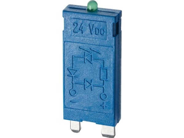 Etsimen vihreä LED-signaalimoduuli + 6-24V AC/DC (99.01.0.024.98) nimittäjä