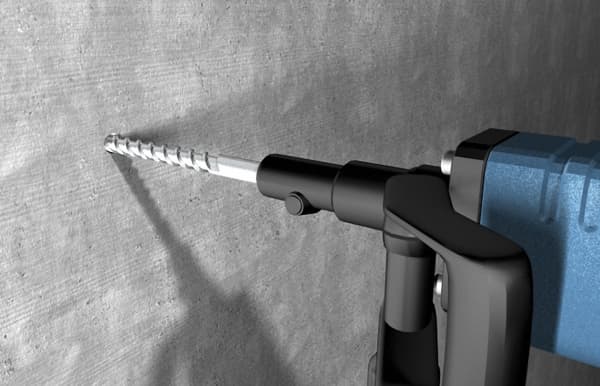 Fischer SDS Max IV 16/400/540, Boremaskine, Borehammer, 1,6 cm, 54 cm, 40 cm, Sekskantet skaft, Grå