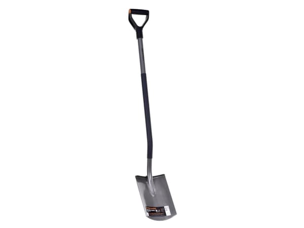 Fiskars 1025375, Spade, Stål, Svart, Rostfritt stål, Monokromatiskt, 1250 mm