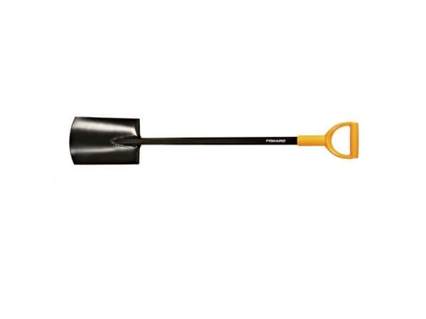Fiskars 1025375, Spade, Stål, Svart, Rostfritt stål, Monokromatiskt, 1250 mm