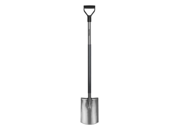 Fiskars 1025375, Spade, Stål, Sort, Rustfritt stål, Monokromatisk, 1250 mm