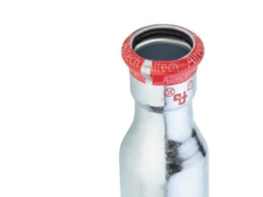 54x18mm FZ-reduktio - sileä/press St . Lämmitys- ja jäähdytysjärjestelmiä varten