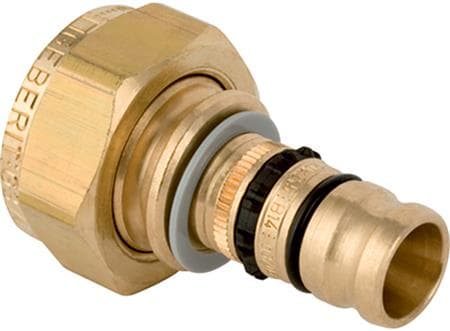 Geberit 603.583.00.5, Slangekontakt, Bronse