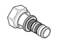 Miniatyrbilde 2 av 5: Geberit 603.583.00.5, Slangekontakt, Bronse