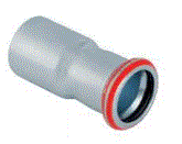 Geb. Mapress FZ red.76.1x54mm - Geberit Mapress FZ red. med indstiksende: d76.1mm d1=54mm