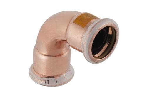 28 mm Böjning CUG 90° hylsa/fattning Mapress