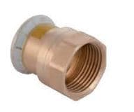 Geberit Zlaczka Mapress kuparikaasu 18mm przezowa ja GW 1/2" (34684) (34684)