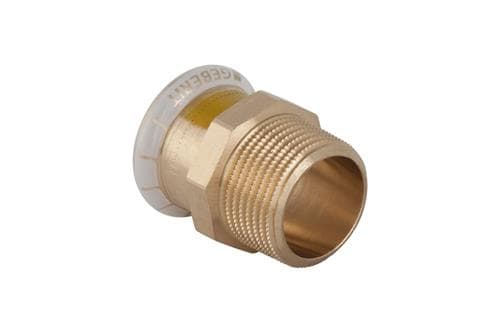 Geberit 61704, Slangekontakt, Kopper