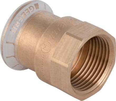 Geberit 61805, Slangekontakt, 1/2", Kopper