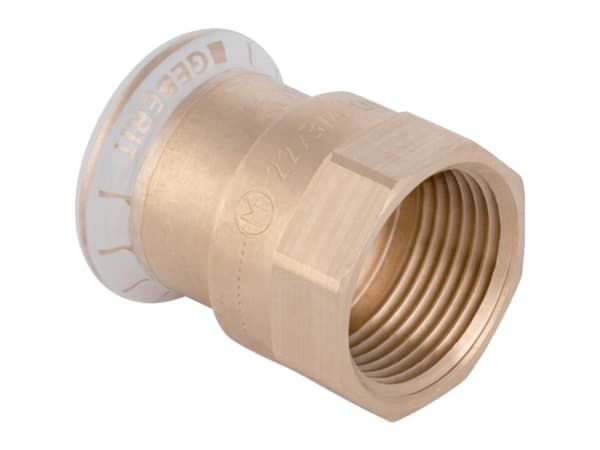 Geberit 61805, Slangekontakt, 1/2", Kopper