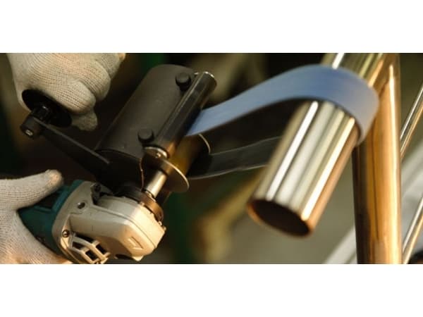 Glob Metabo-feste for sateng-finish og mattering av flate overflater med en styrerull (GLOB-GS05-02)